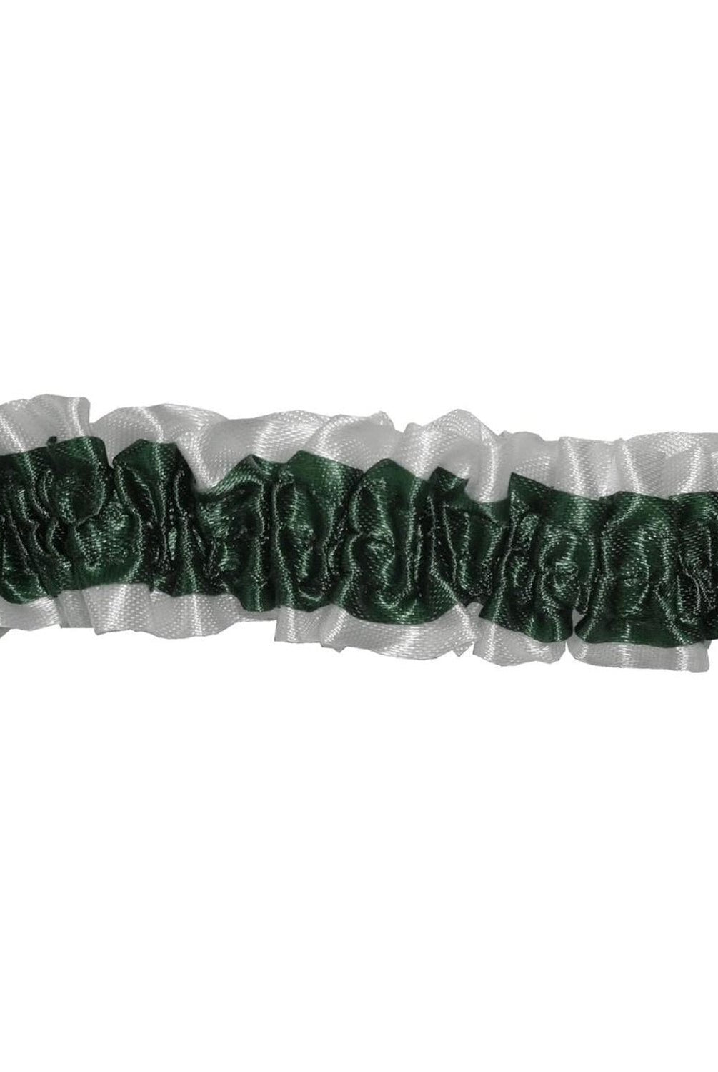 Shop For 1.5in Football Garter: Hunter/White