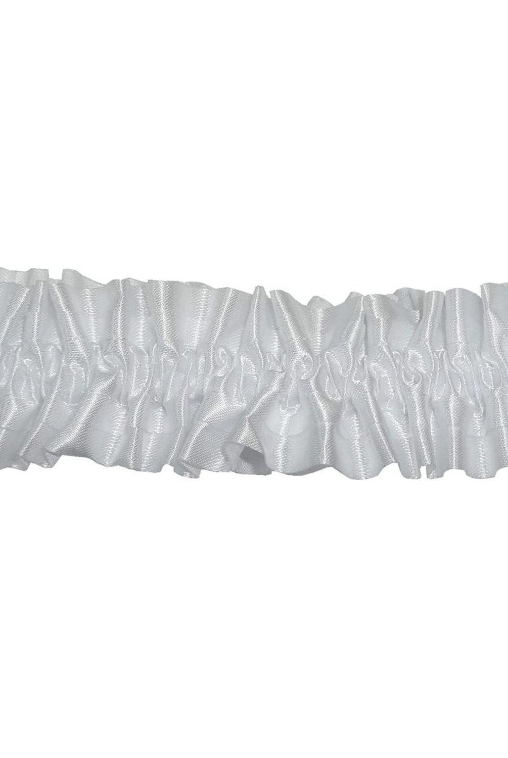 Shop For 1.5in Football Garter: White