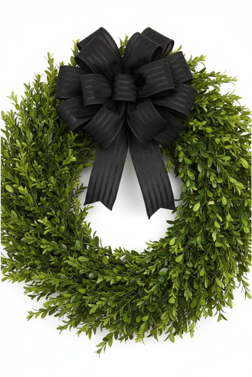 Shop For 1.5in Glitter Vertical Stripe Ribbon: Black (10 Yards)