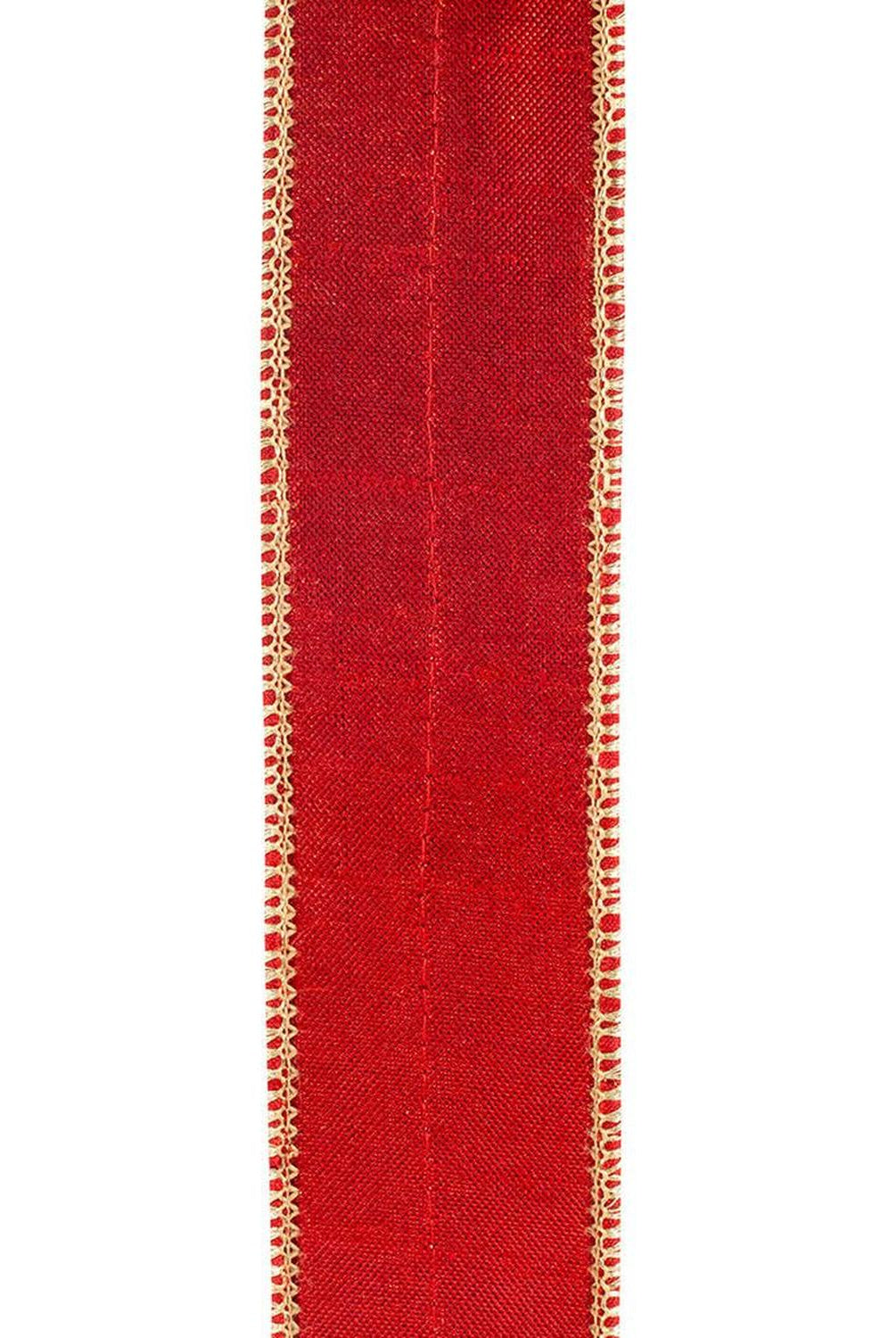 Shop For 1.5in Holly Leaf Jewel Embroidery Ribbon: Red/Green (5 Yards)