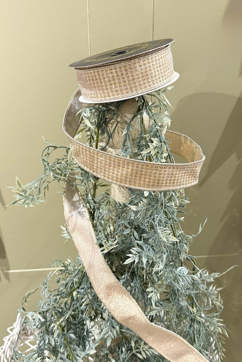 Shop For 1.5in JME Metallic Square Trim Dupion Gold Ribbon (10 Yards)