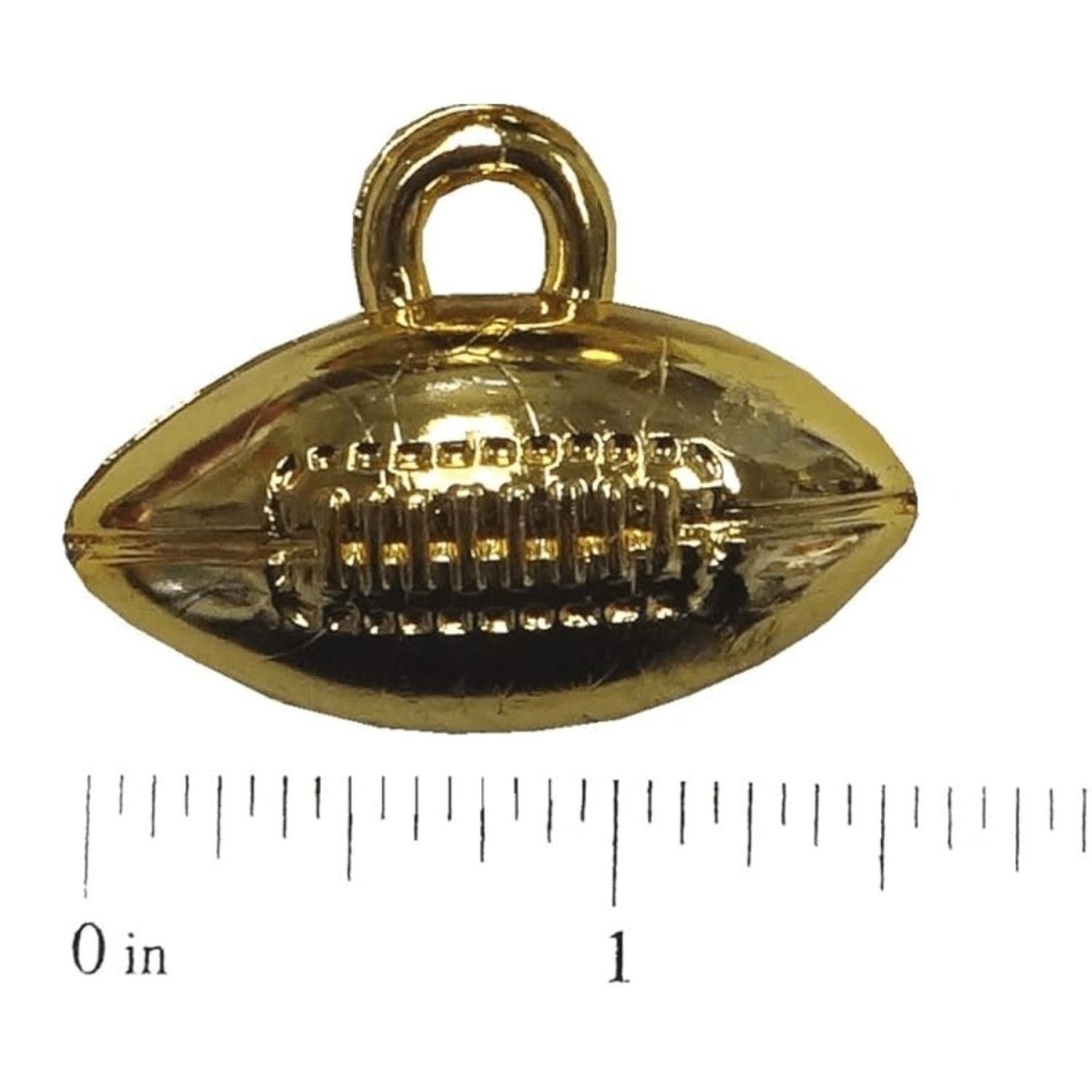 Shop For 1.5in Metallic Gold Football Charm