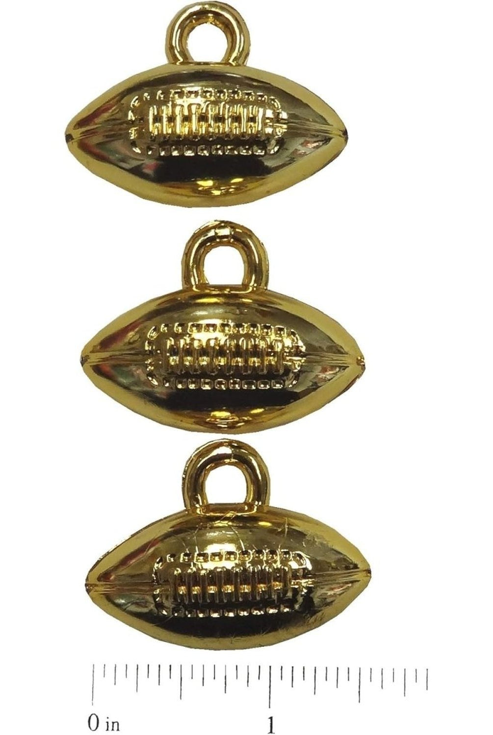 Shop For 1.5in Metallic Gold Football Charm