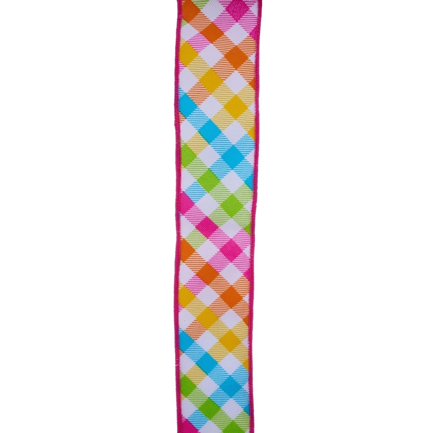 1.5in Multicolor Plaid Ribbon (10 Yard)