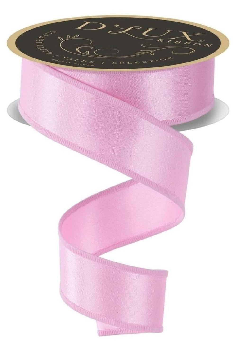 1.5in Satin Fused Ribbon: Pink (10 Yards)