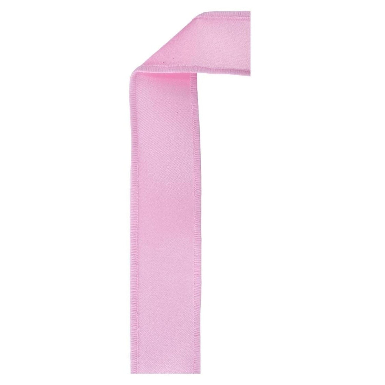 1.5in Satin Fused Ribbon: Pink (10 Yards)