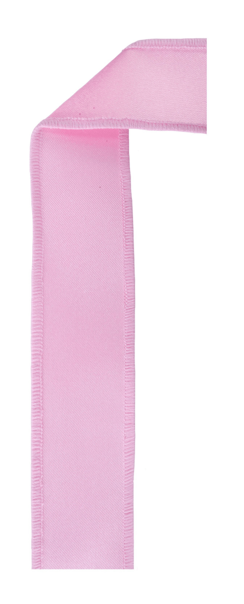 Shop For 1.5in Satin Fused Ribbon: Pink (10 Yards)
