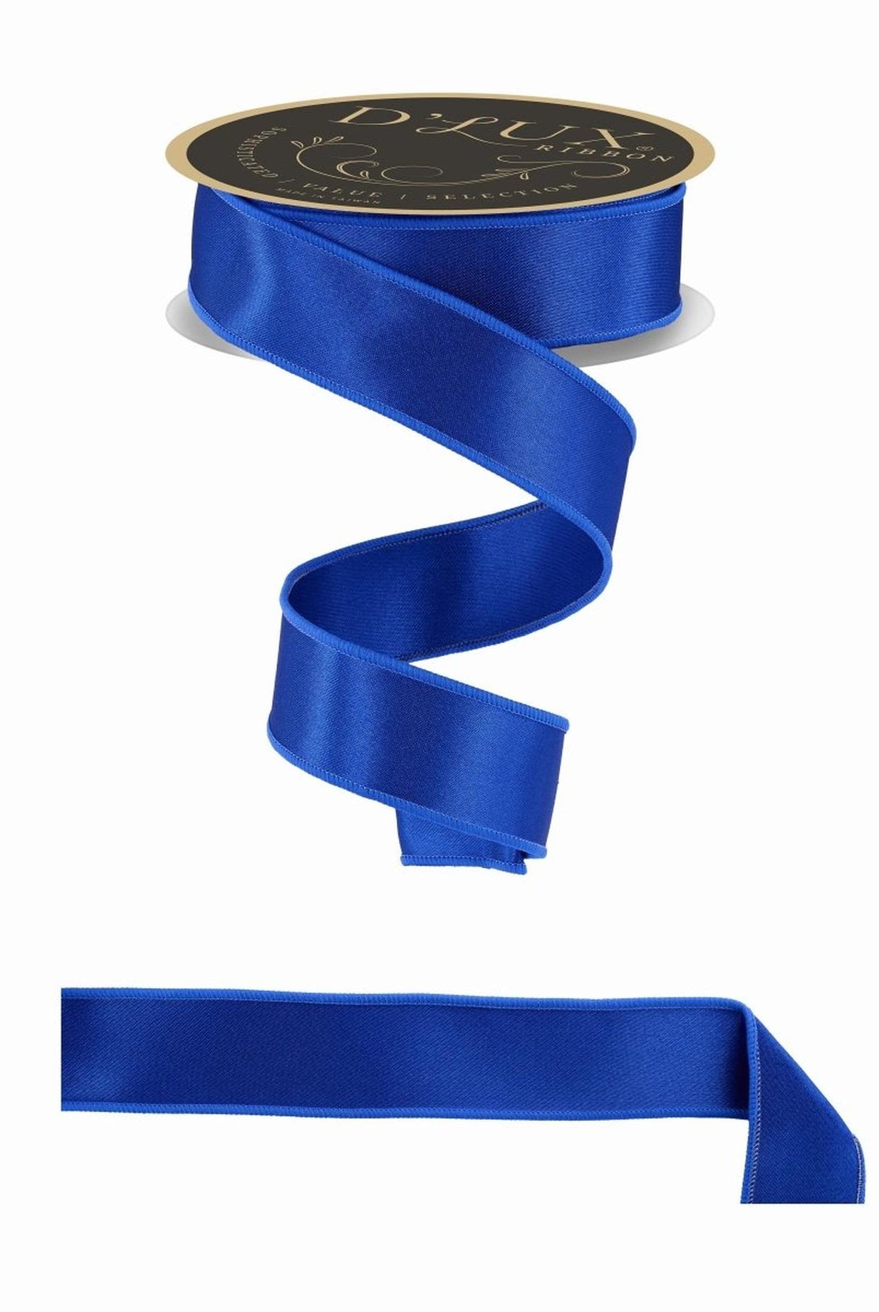 1.5in Satin Fused Ribbon: Royal Blue (10 Yards)