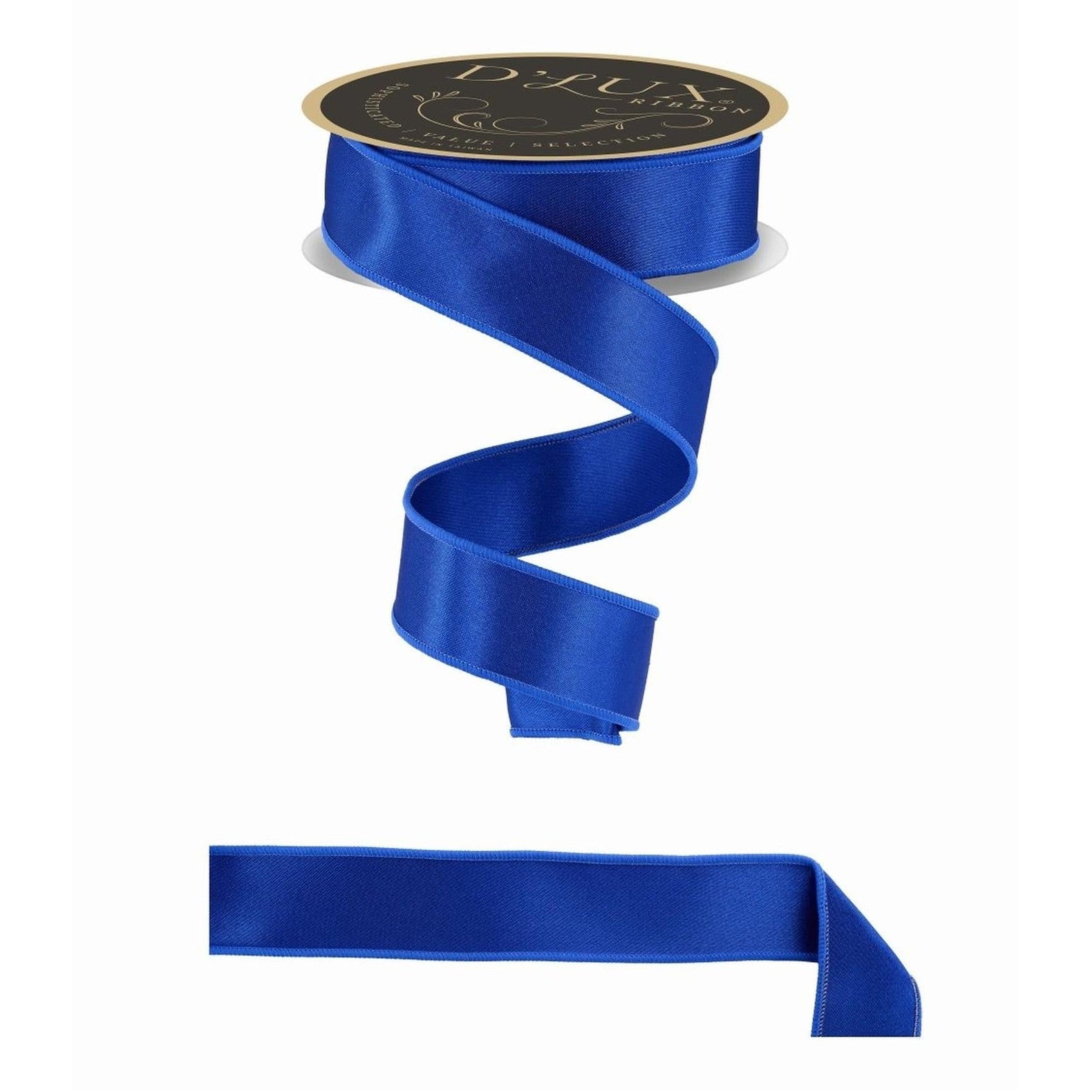 1.5in Satin Fused Ribbon: Royal Blue (10 Yards)