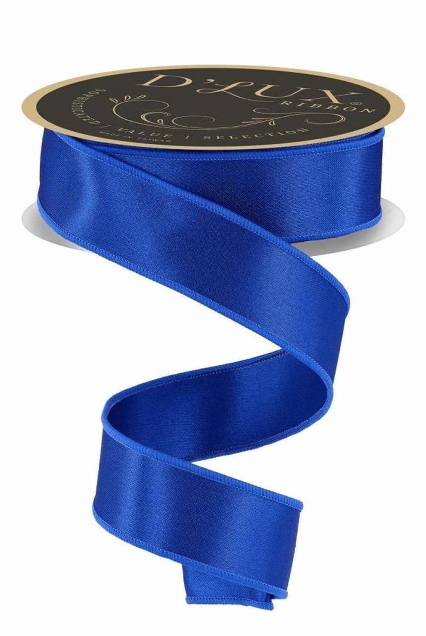 1.5in Satin Fused Ribbon: Royal Blue (10 Yards)