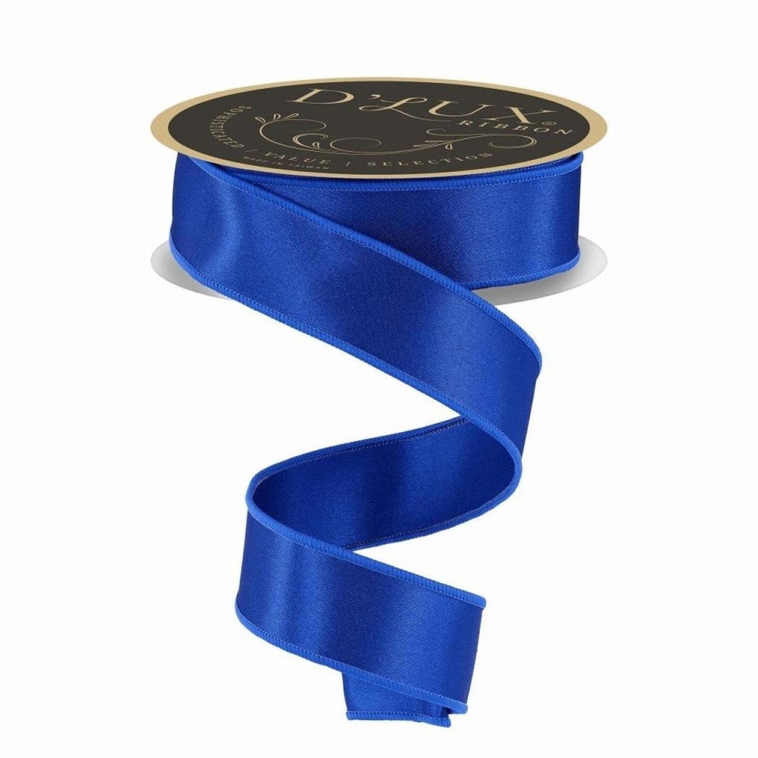 1.5in Satin Fused Ribbon: Royal Blue (10 Yards)