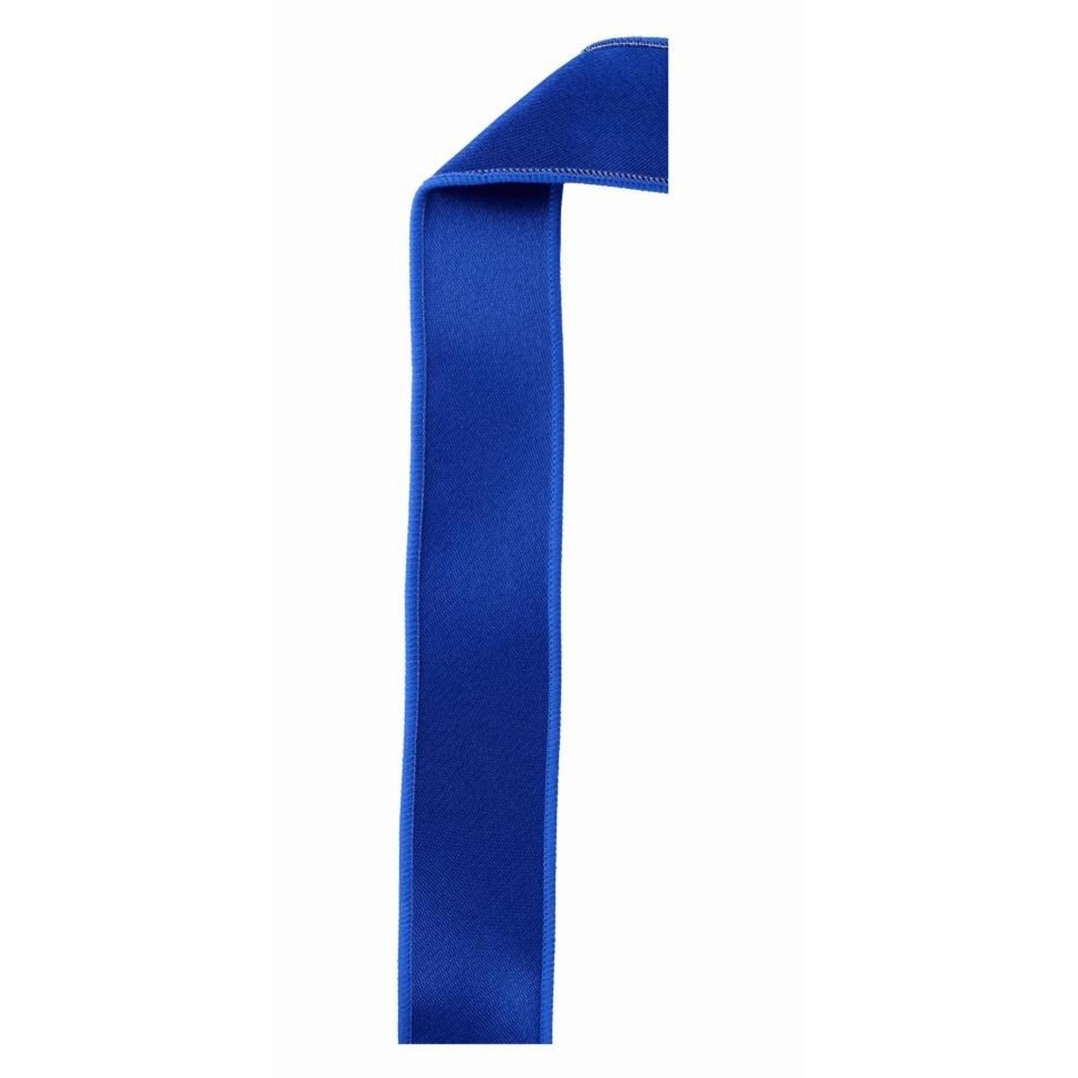 1.5in Satin Fused Ribbon: Royal Blue (10 Yards)