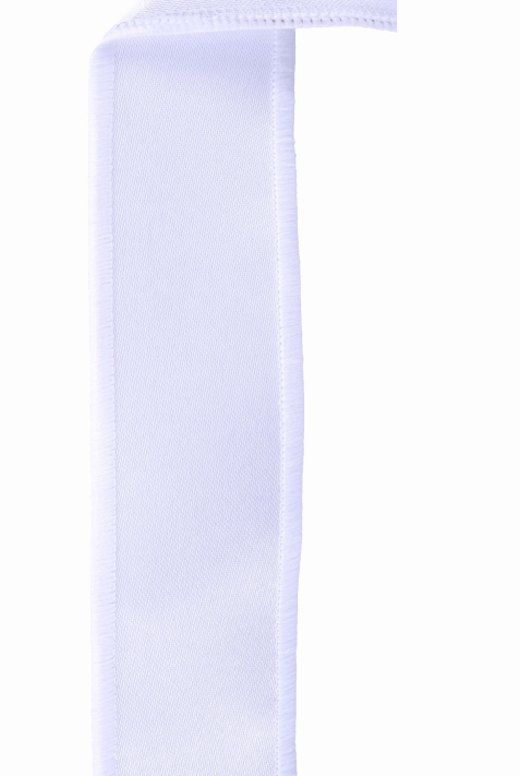 Shop For 1.5in Satin Fused Ribbon: White (10 Yards)
