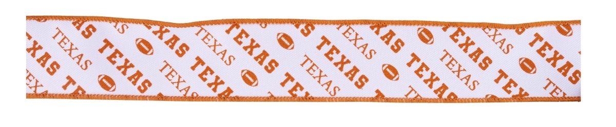 Shop For 1.5in Texas Diagonal Pattern Ribbon: Burnt Orange (10 Yards)