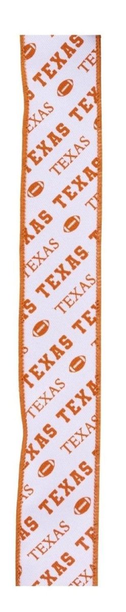 Shop For 1.5in Texas Diagonal Pattern Ribbon: Burnt Orange (10 Yards)