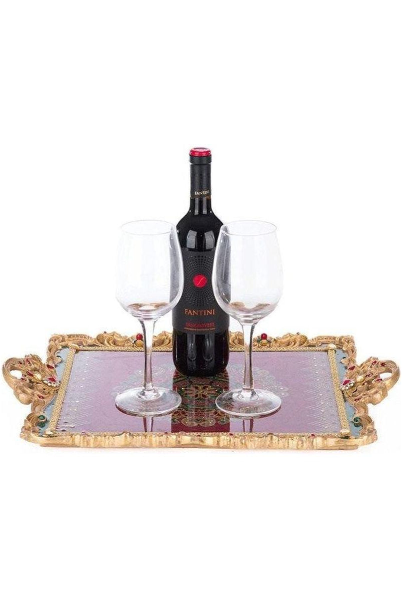 Shop For 16" Christmas Castle Serving Tray