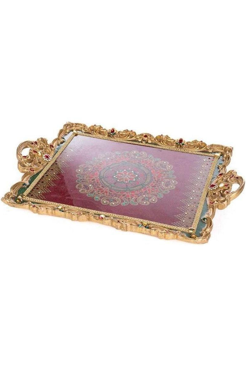 Shop For 16" Christmas Castle Serving Tray