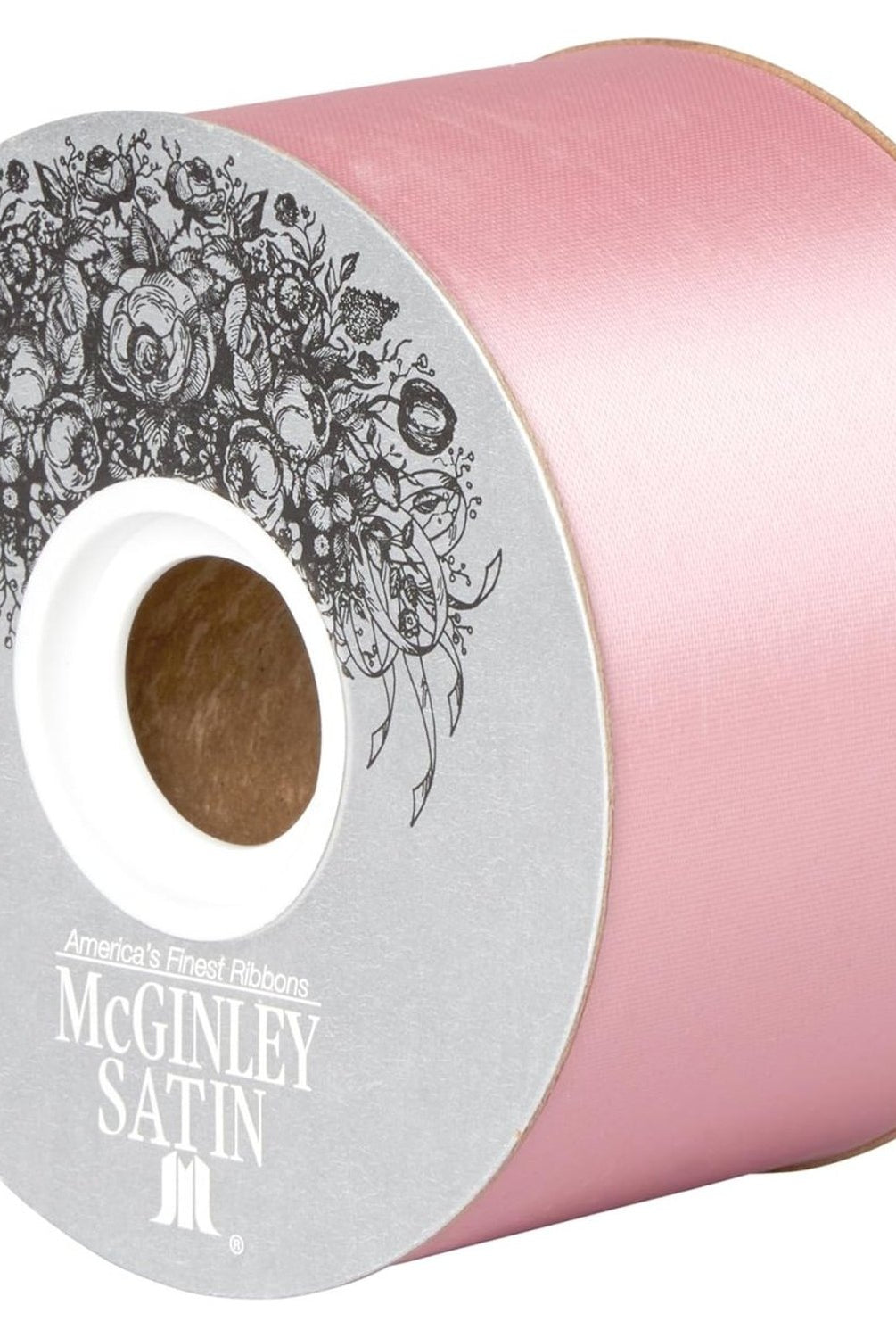 Shop For 16 McGinley Satin Acetate Ribbon Non Wired: Pink (100 Yards)