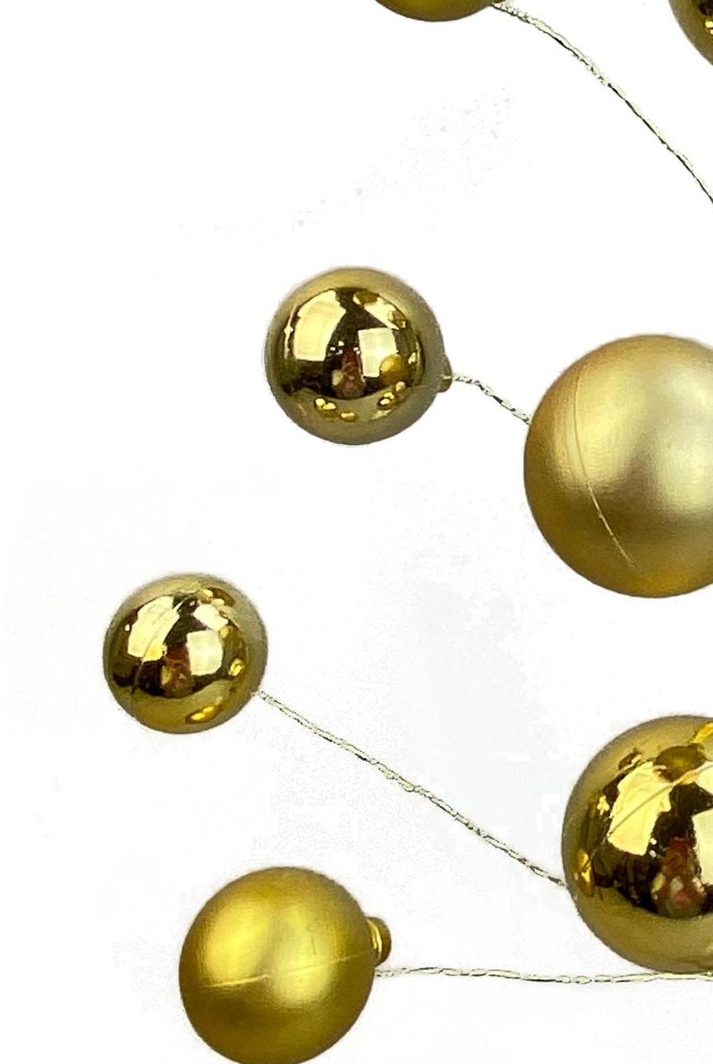 Shop For 16" Ornament Ball Pick: Gold