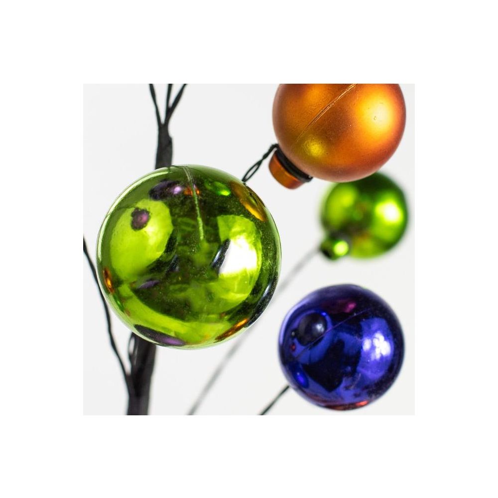 Shop For 16" Ornament Ball Pick: Orange, Purple, Green at Michelle's aDOORable Creations