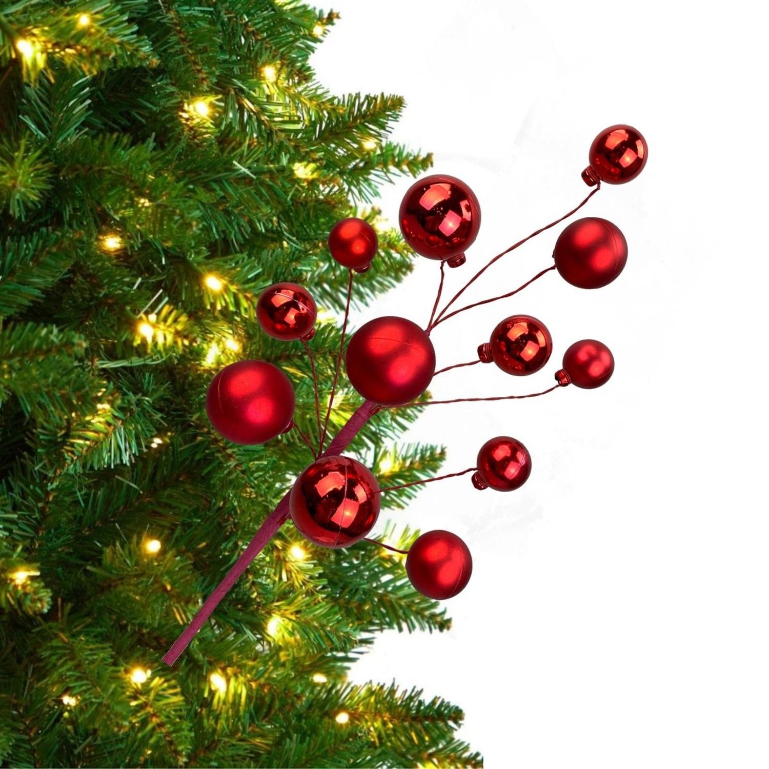 Shop For 16" Ornament Ball Pick: Red