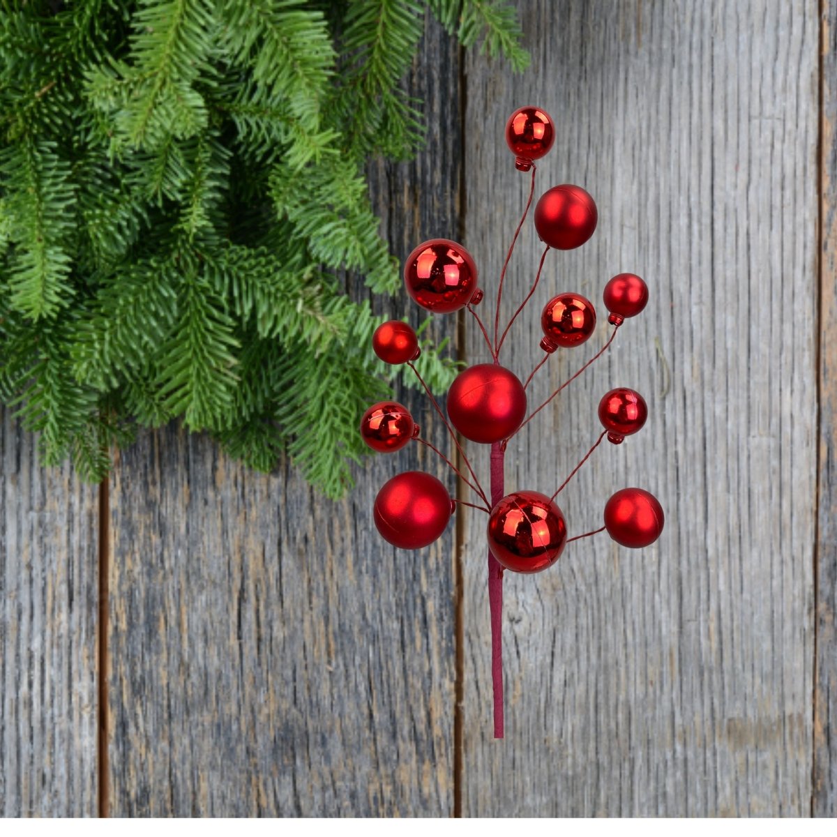 Shop For 16" Ornament Ball Pick: Red