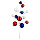 Shop For 16" Ornament Ball Pick: Red, White, Blue