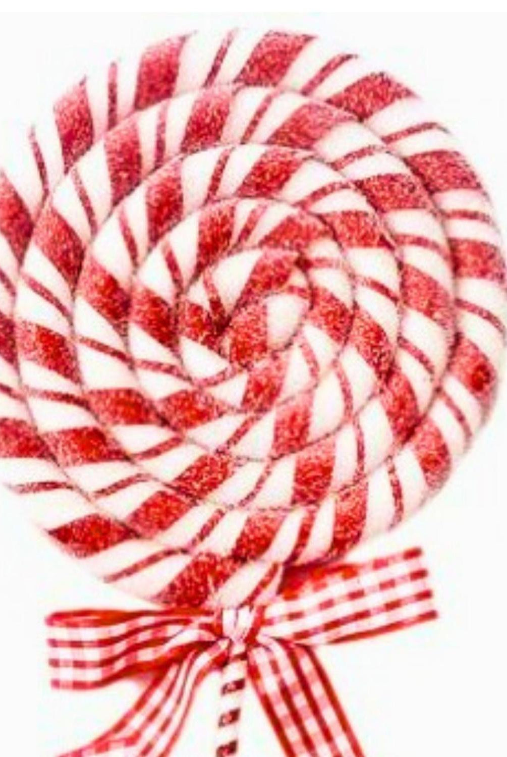 16" Peppermint Stripe Lollipop Pick