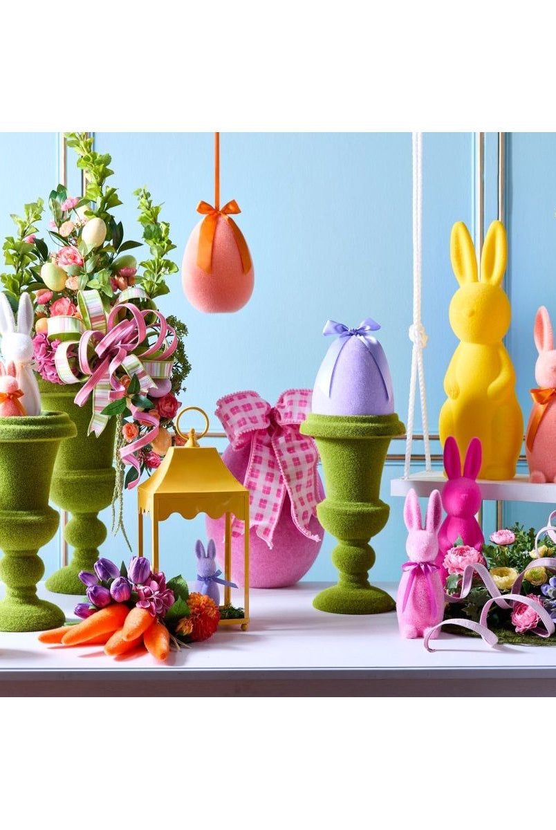 Shop For 16" Sherbet Flocked Bunny