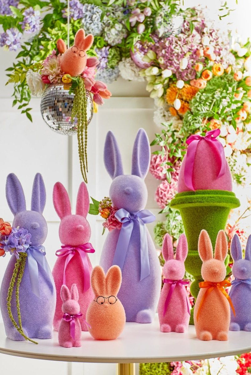 Shop For 16" Sherbet Flocked Bunny