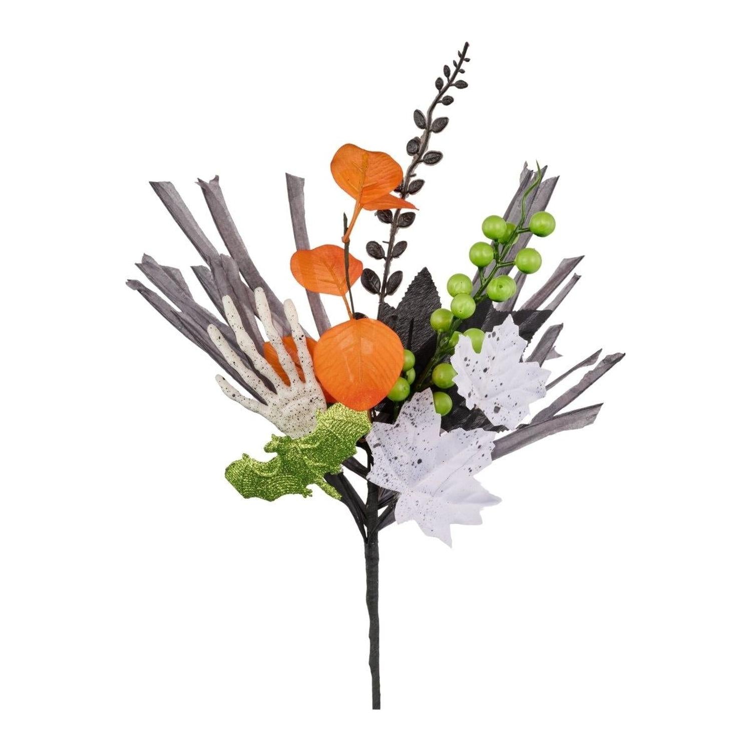 Shop For 16" Skeleton Hand Bat Paper Grass Pick