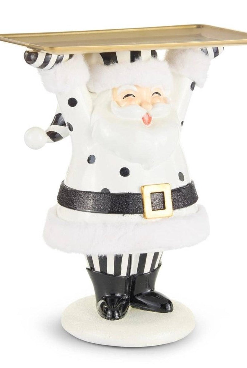 Shop For 16.5in Black White Service Santa Butler