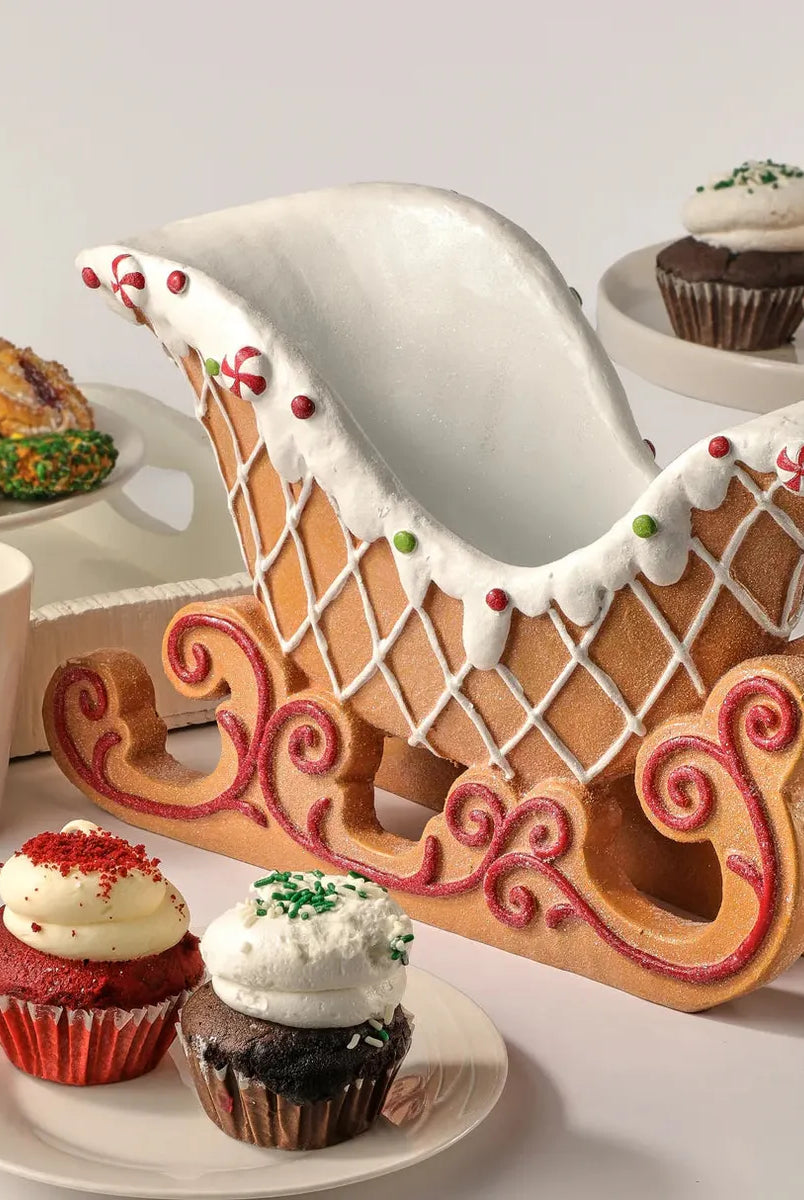 Shop For 16in Resin Gingerbread Sleigh