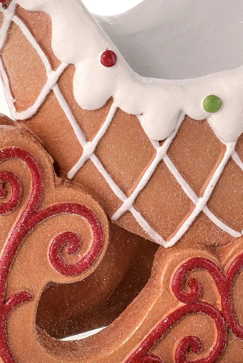 Shop For 16in Resin Gingerbread Sleigh
