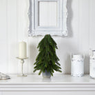 Shop For 17” Pine Artificial Christmas Tree in Planter