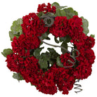 Shop For 17” Red Geranium Wreath