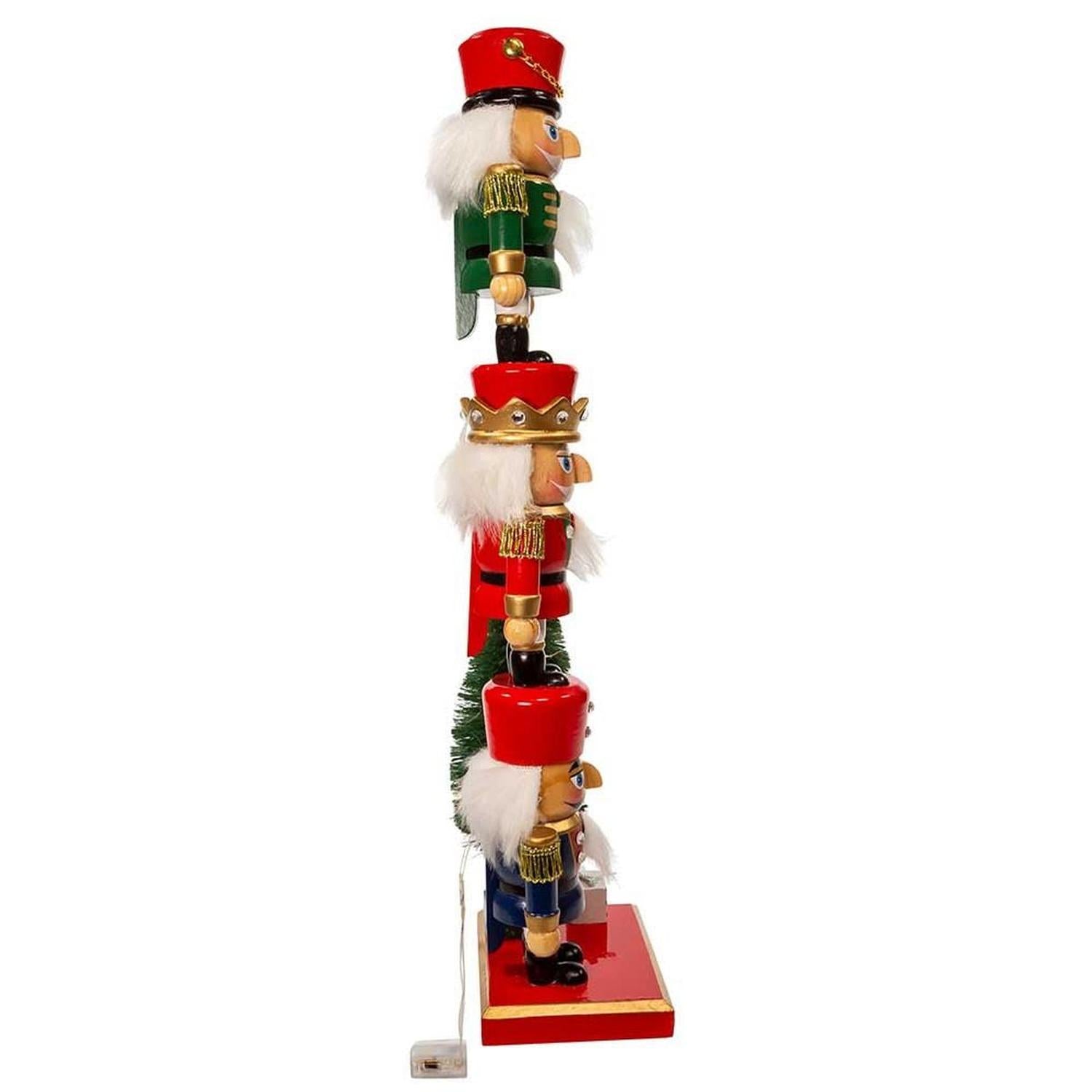 18" Battery-Operated Nutcracker With Tree