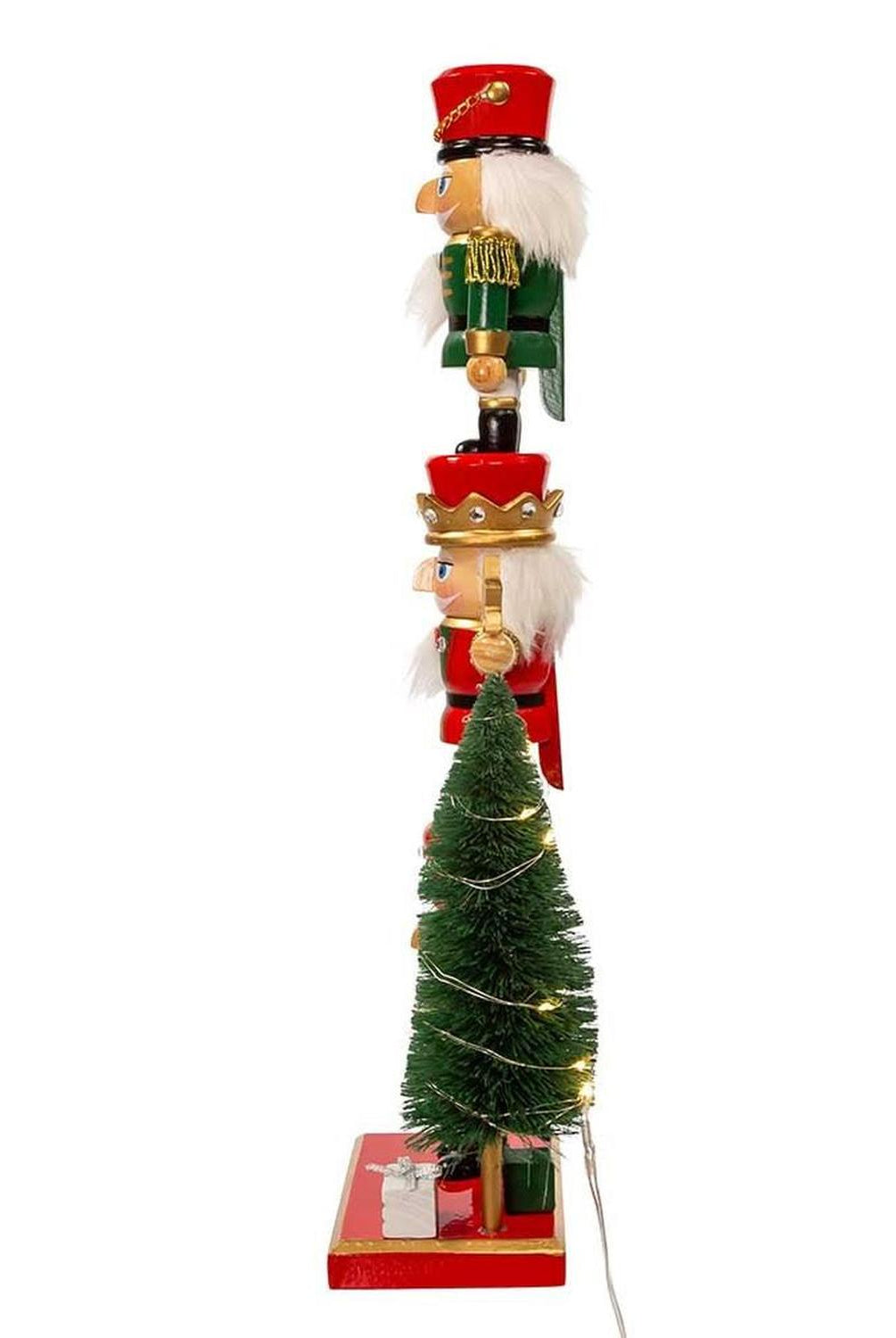18" Battery-Operated Nutcracker With Tree