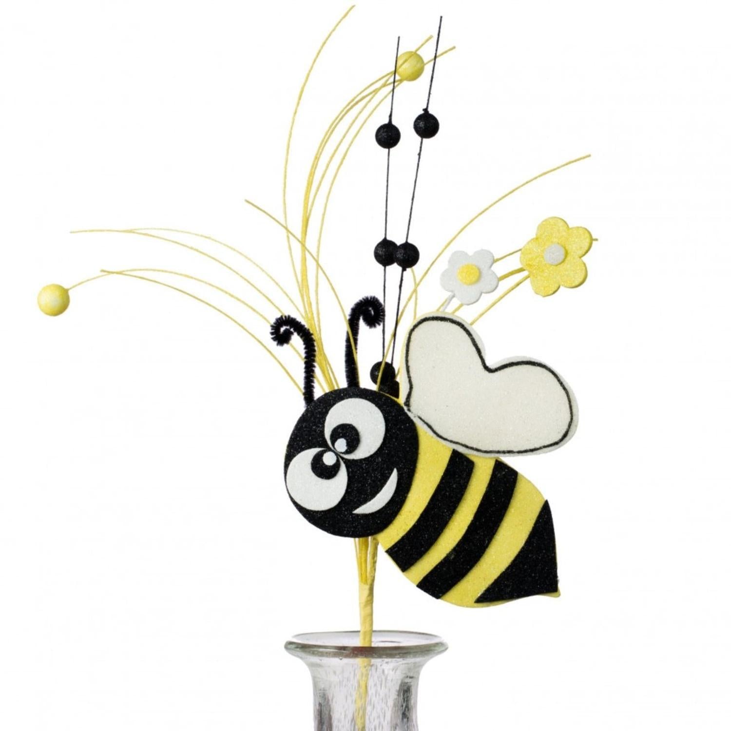 18" Bumble Bee Daisy Pick
