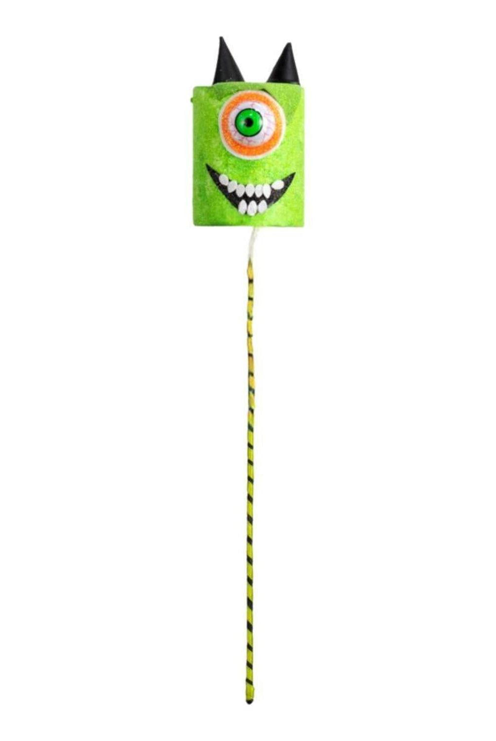 18" Evil Eye Marshmallow Spray: Green