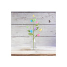 Shop For 18" Iridescent Glitter Egg and Pip Leaf Spray