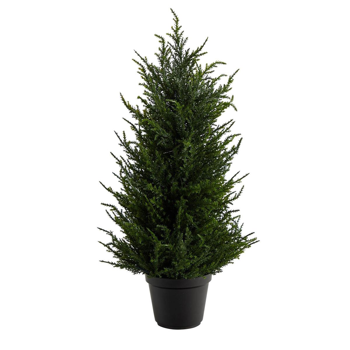 Shop For 18” LED Cedar Artificial Tree