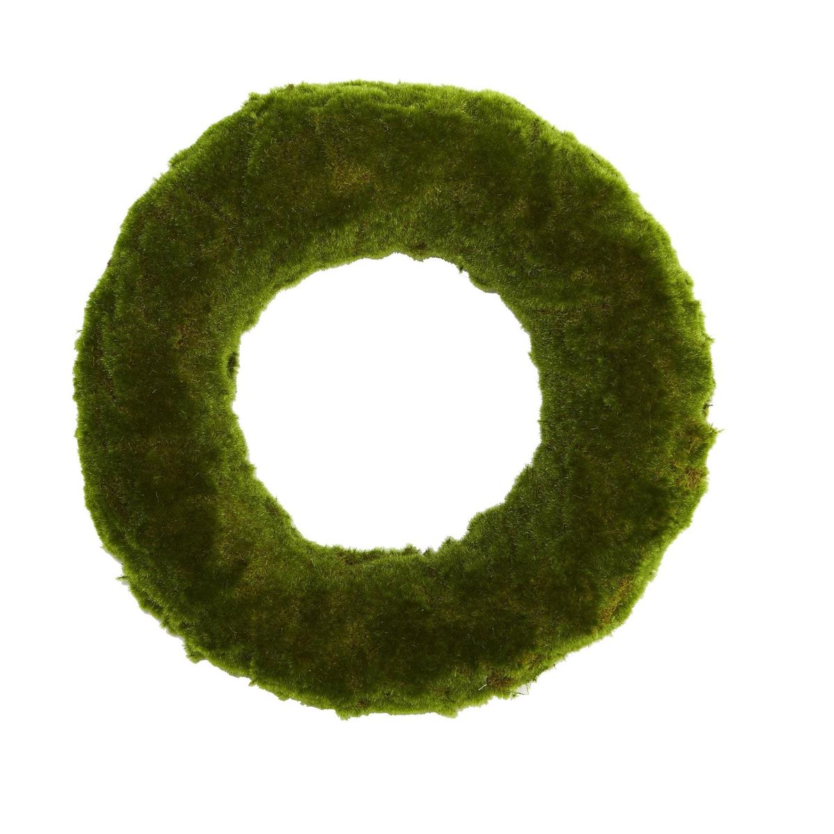 Shop For 18” Moss Artificial Wreath