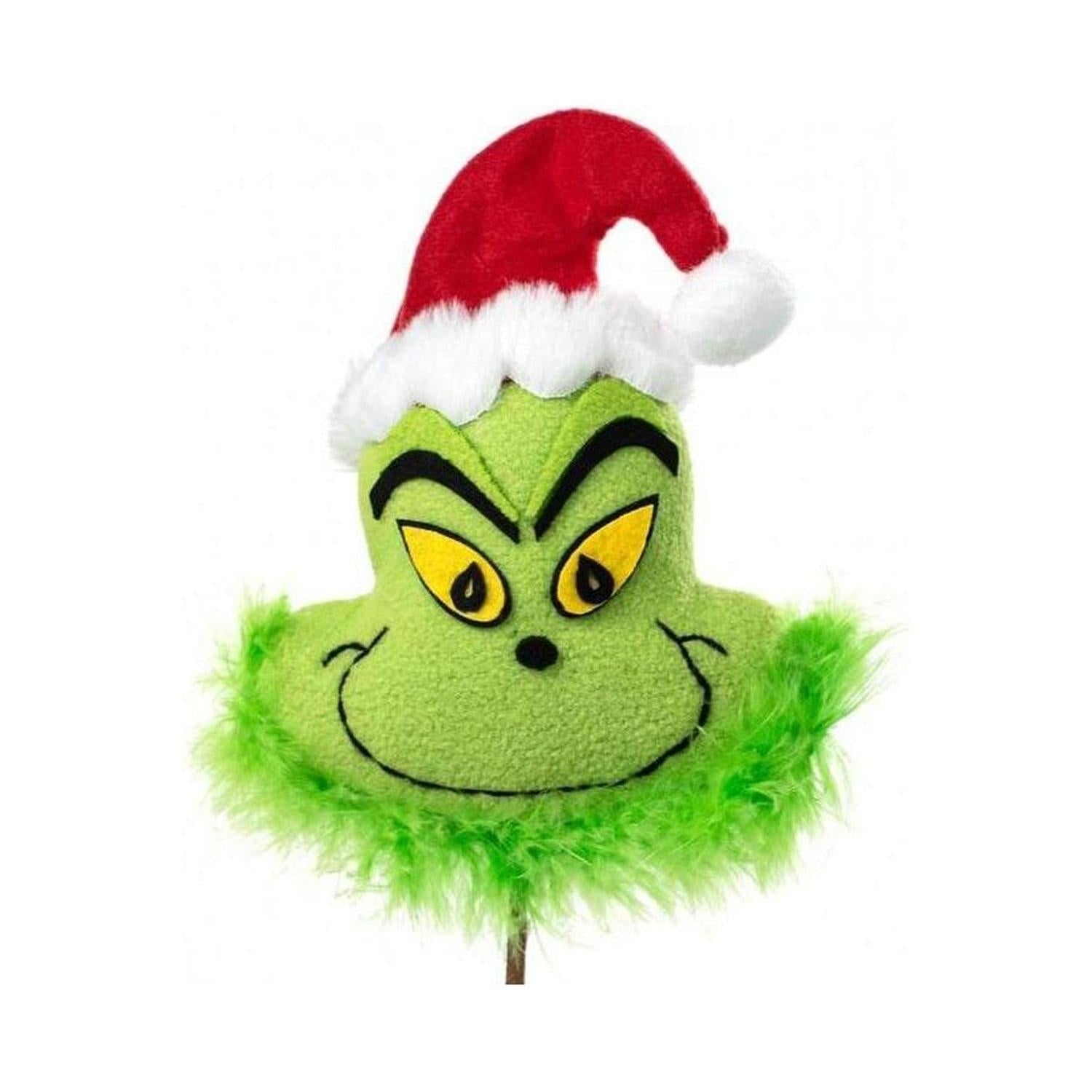 Shop For 18" Plush Green Monster Head Pick at Michelle's aDOORable Creations