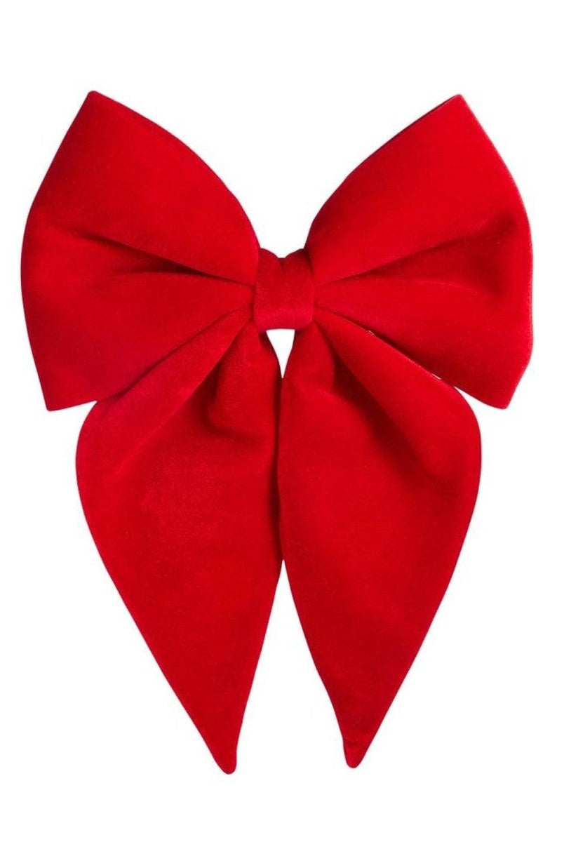 Shop For 18" Red Velvet Bow Ornament