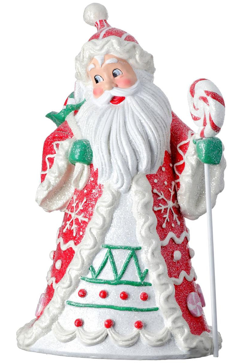Shop For 18" Resin Candylicious Santa Red/Green