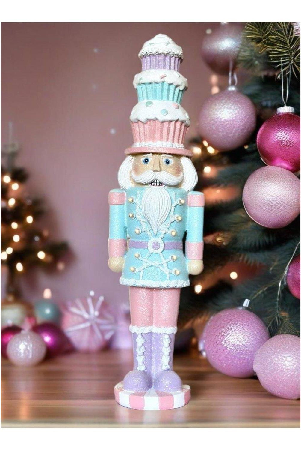 18" Tiered Cupcake Hat Nutcracker
