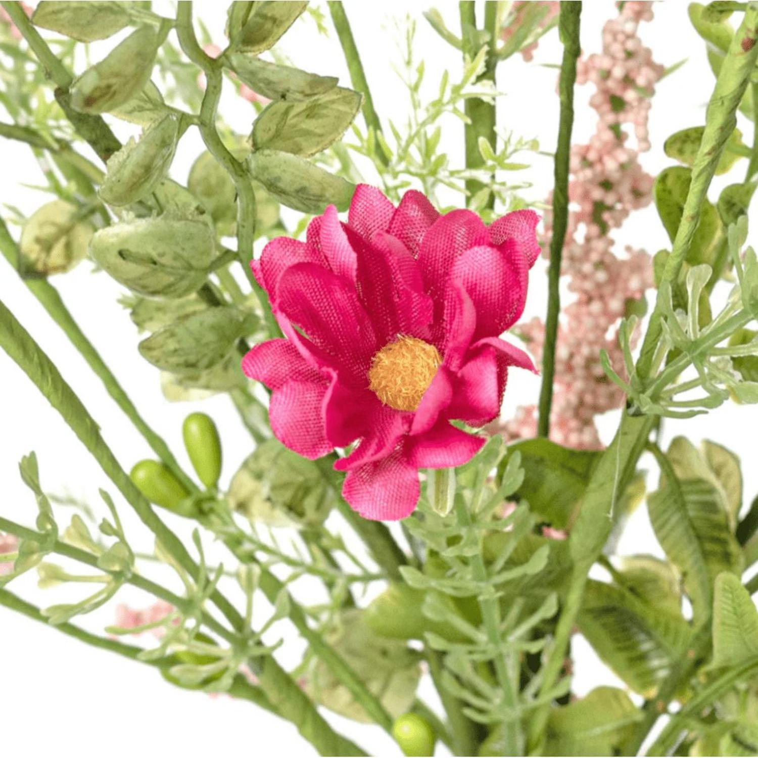 Shop For 18" Wild Flower Filler Pick: Pink