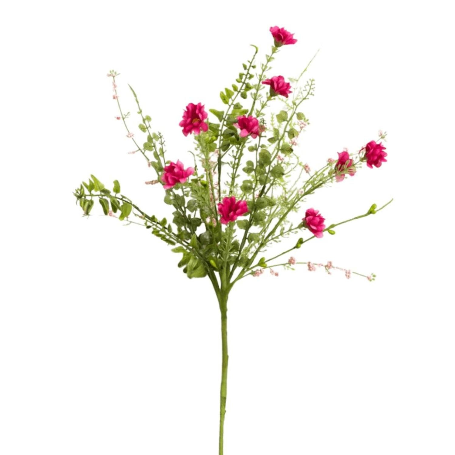 Shop For 18" Wild Flower Filler Pick: Pink