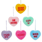 Shop For 180 Degrees 6" Flocked Conversation Hearts (Assorted)